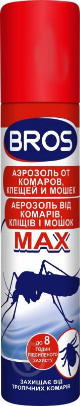 Брос аерозоль від комарів і кліщів 90 мл