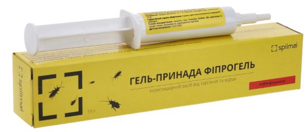 Фіпрогель - гель принада від тарганів 15 г