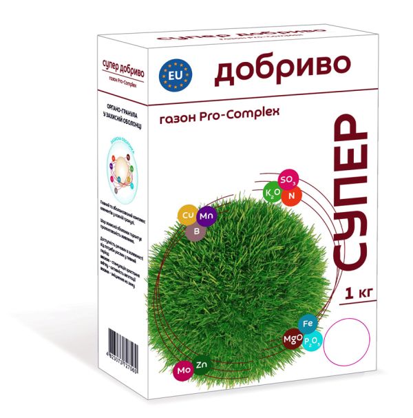Добриво для газона 1 кг