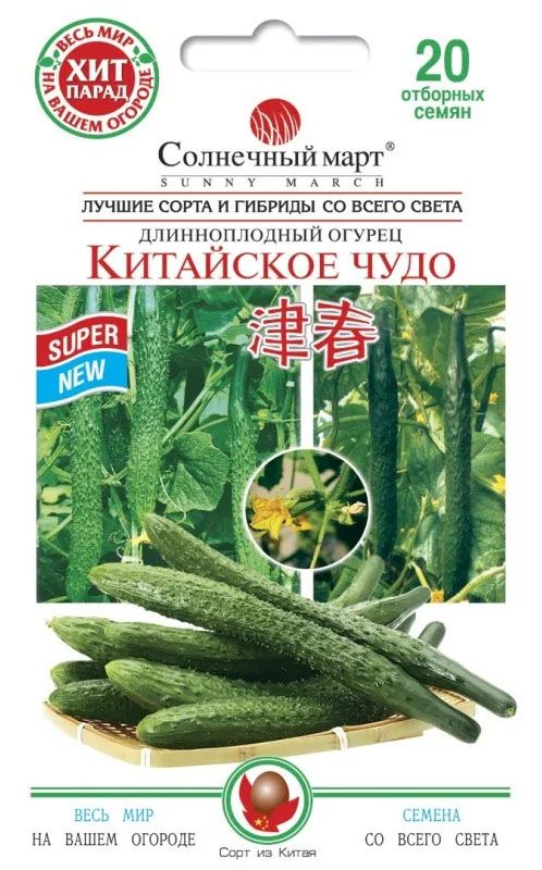 Китайське диво огірок 20 шт