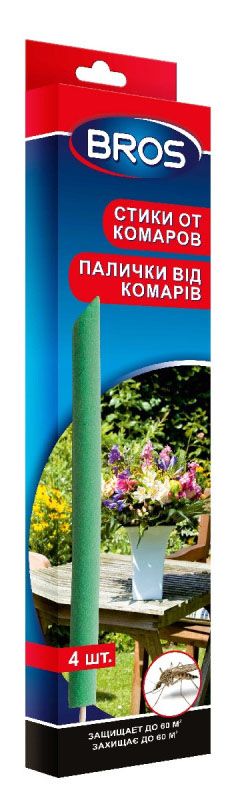 Палички від комарів 4 шт