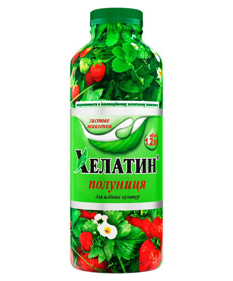 Хелатин Полуниця 1,2 л
