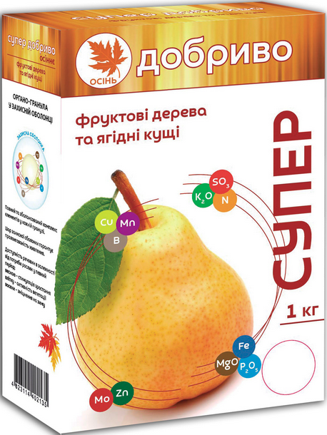 Добриво для фруктових дерев Осіннє 1 кг